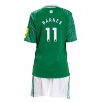 Newcastle United Harvey Barnes #11 Vonkajší Detský futbalový dres 2025-26 Krátky Rukáv (+ trenírky)